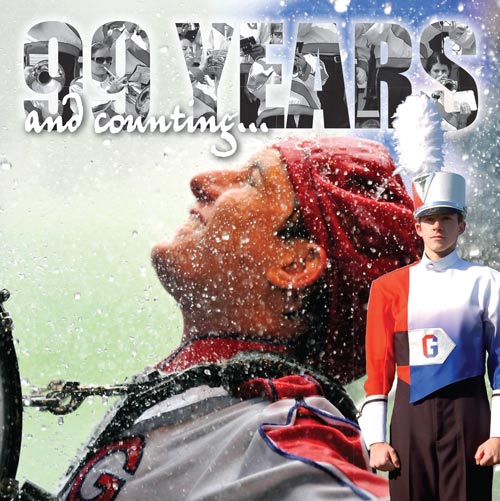CD Cover: Bullets Marching Band 99 Years and Counting